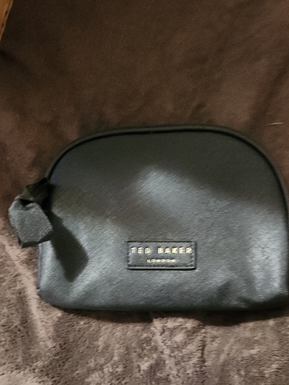 Ted Baker Black Travel Toiletry Pouch